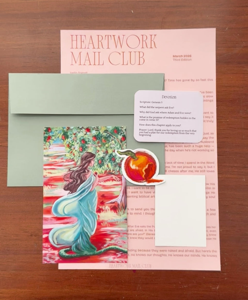 HeartWork Mail Club (JULY SIGN UPS OPEN NOW!)