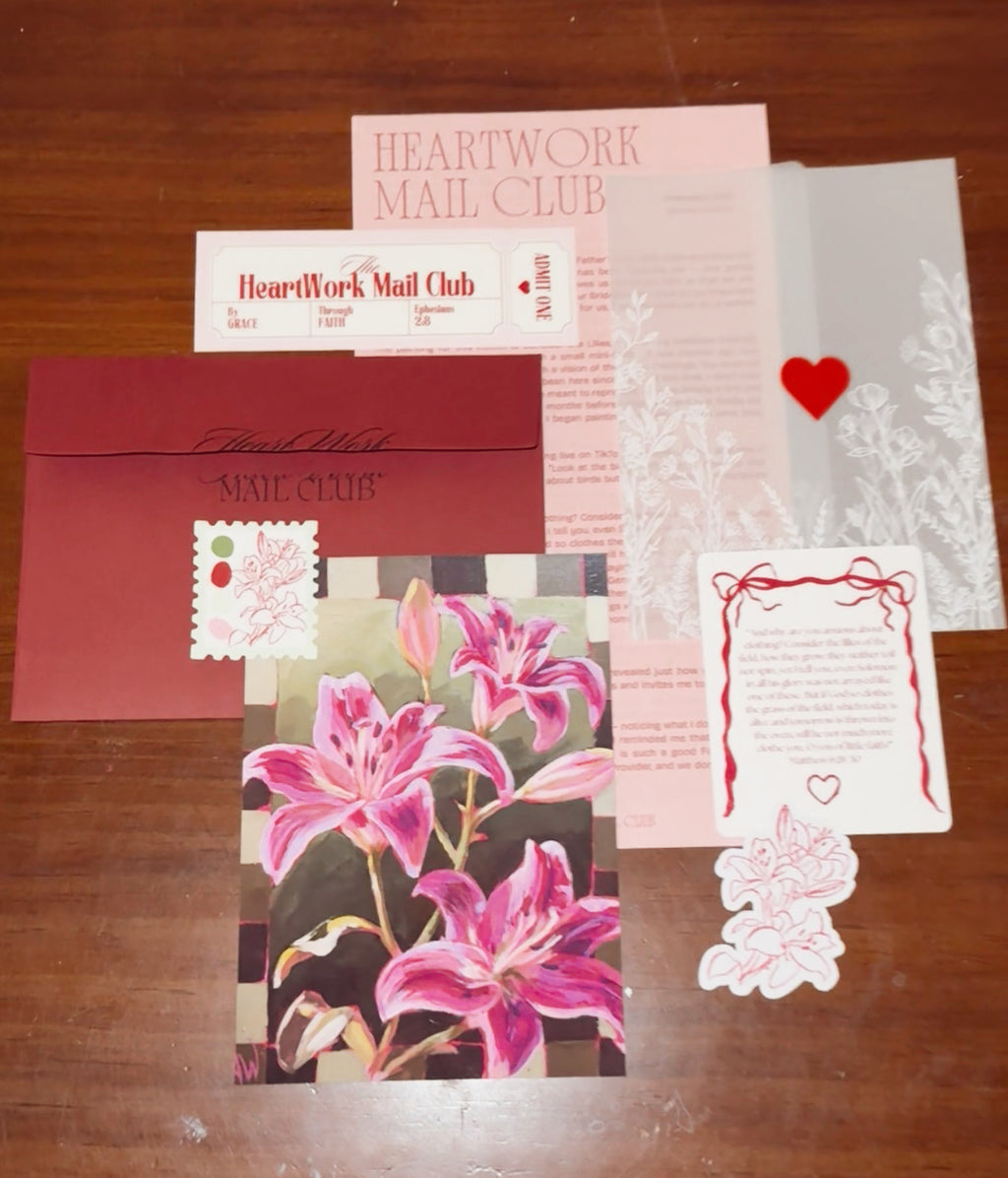 HeartWork Mail Club (JULY SIGN UPS OPEN NOW!)