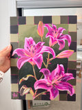 Consider the Lillies Original Painting