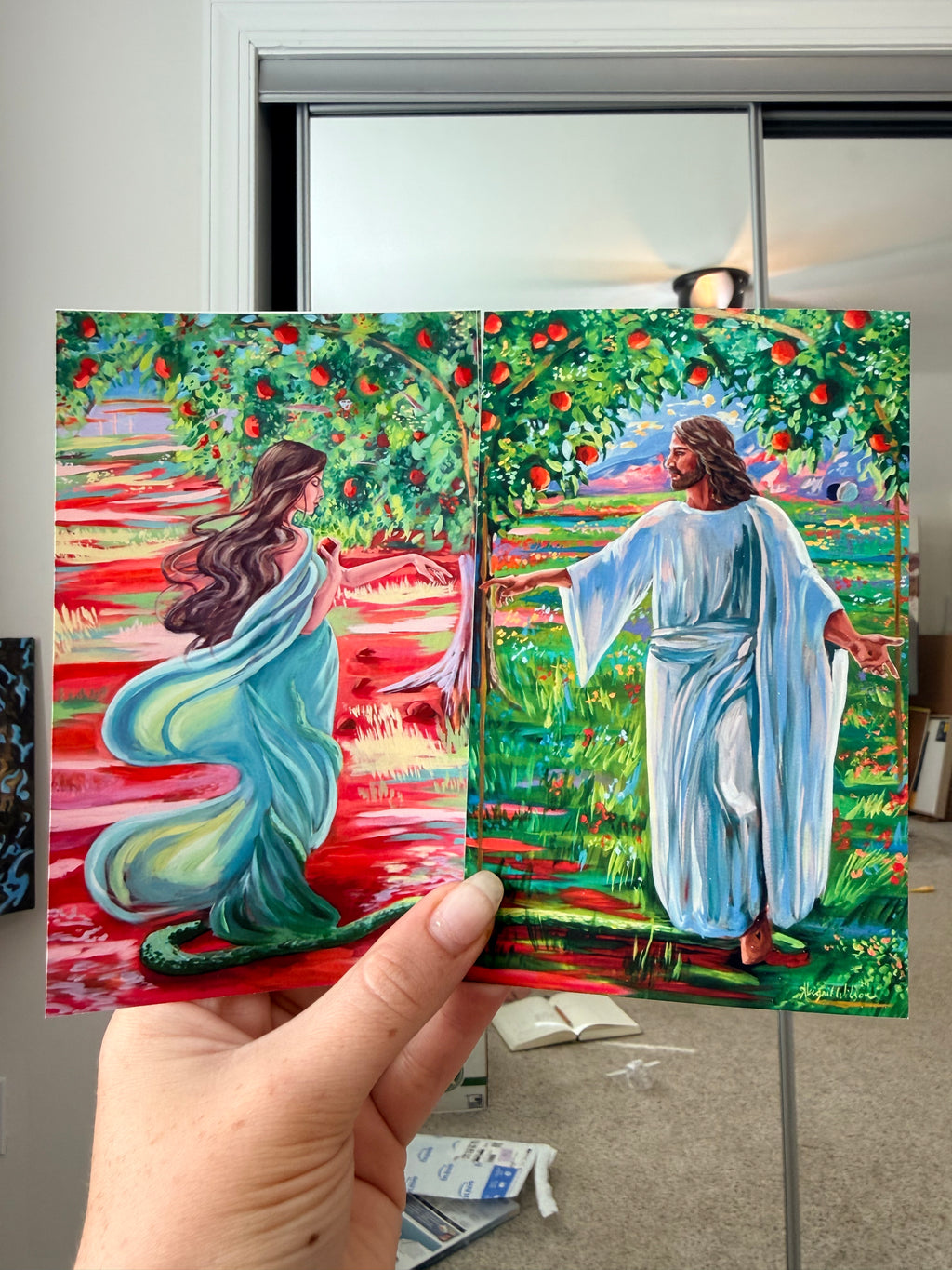 Eve & Jesus – Two Prints