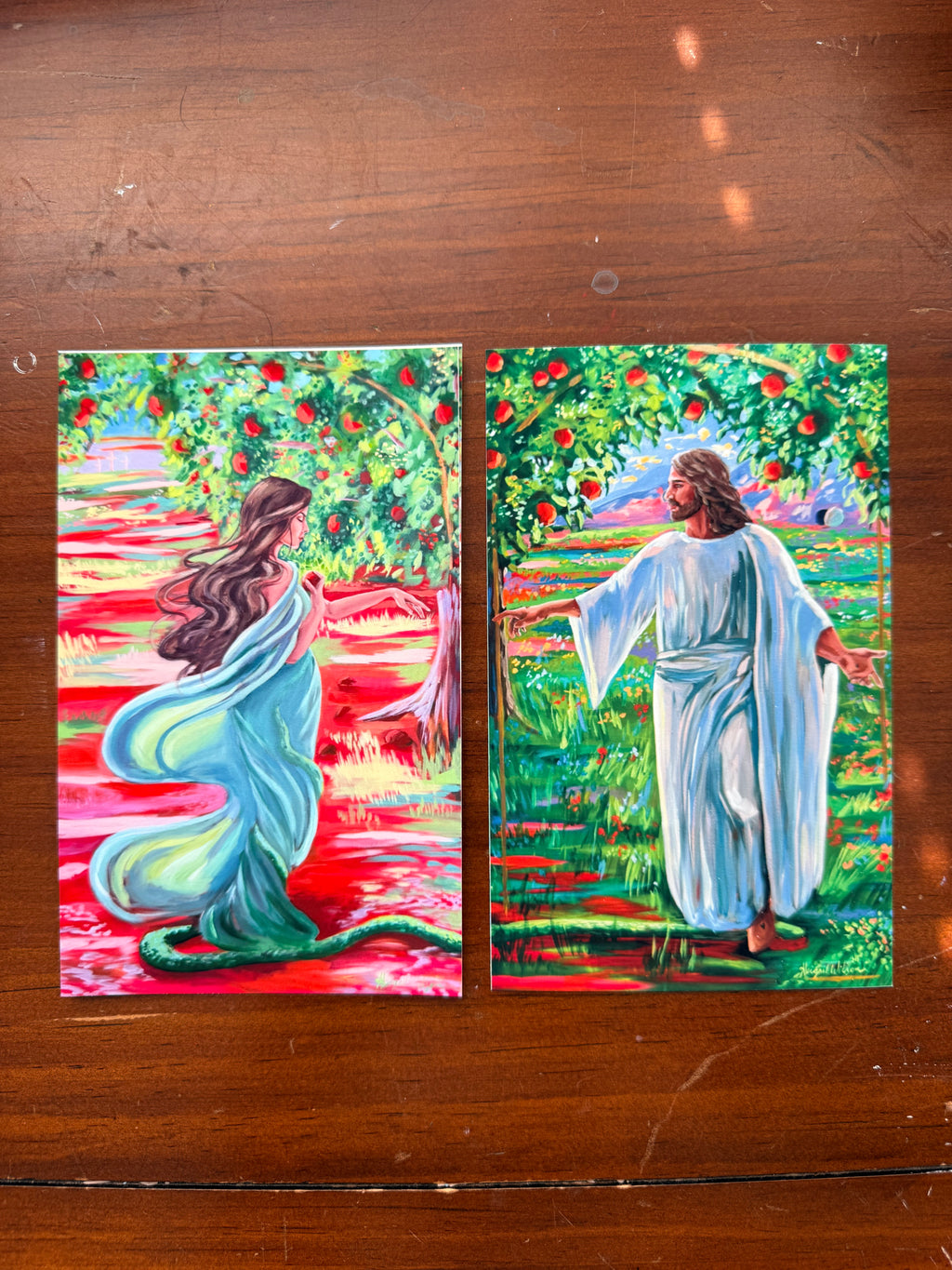 Eve & Jesus – Two Prints