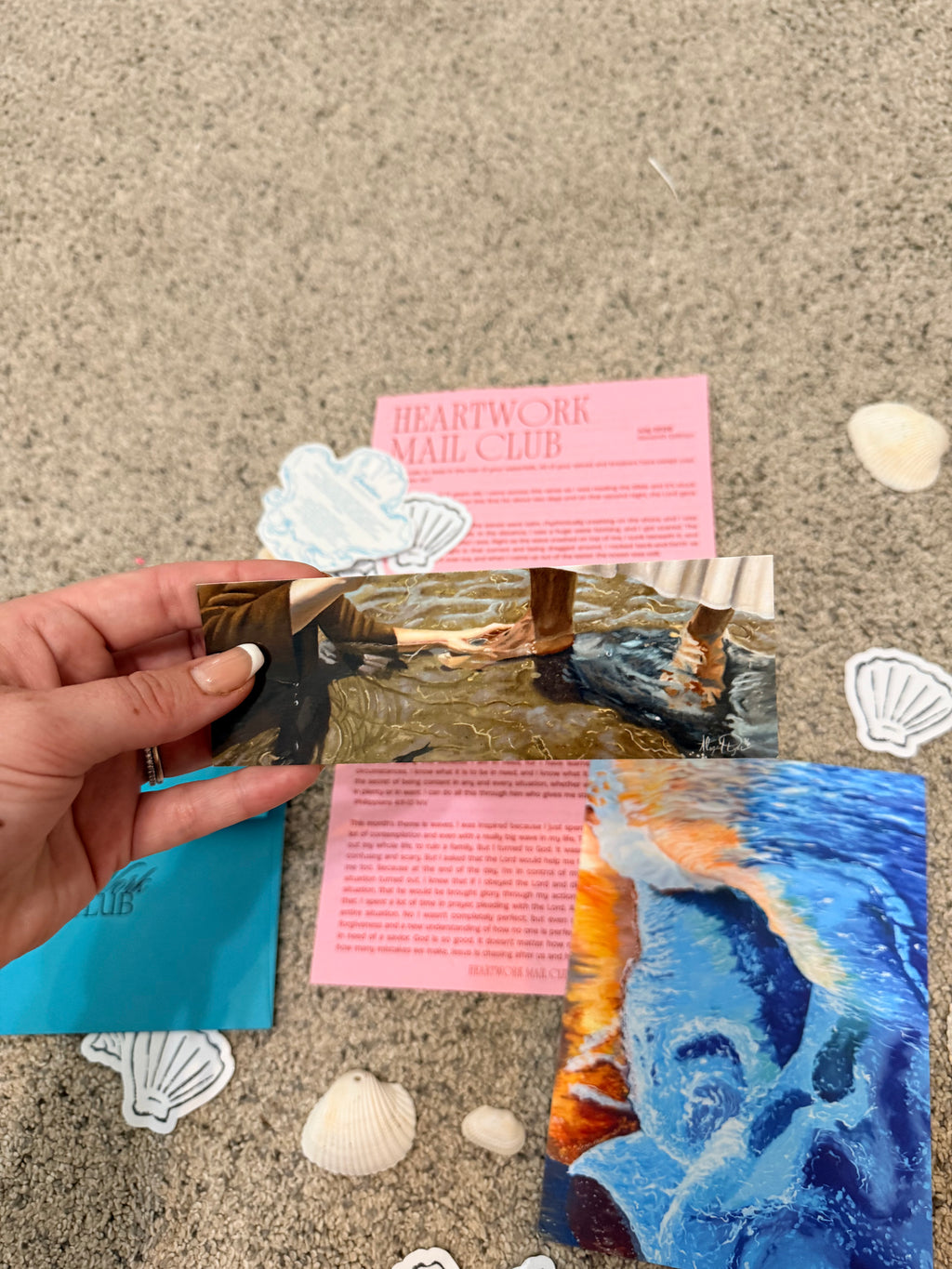 July Limited edition Mail Club extras