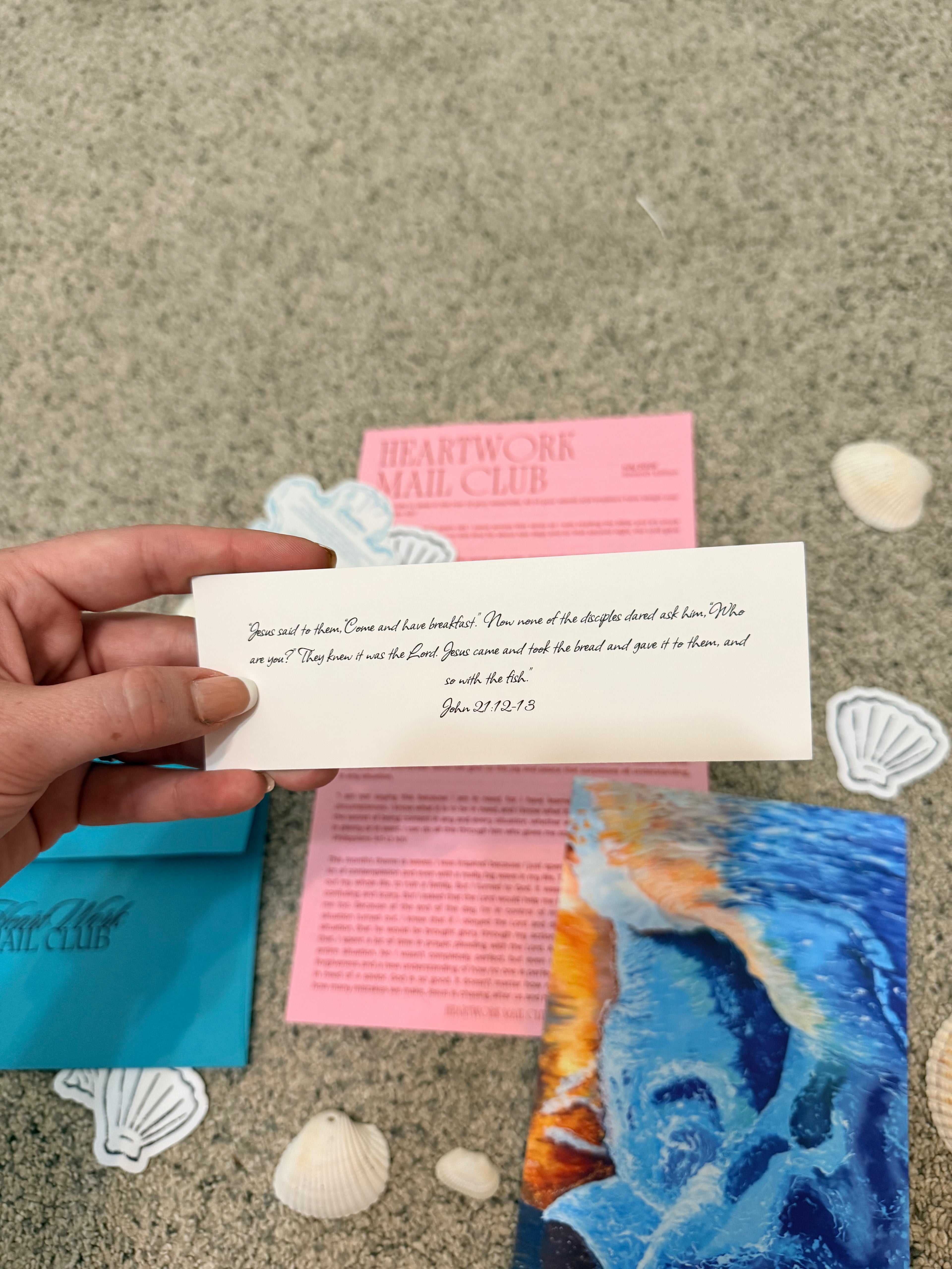July Limited edition Mail Club extras