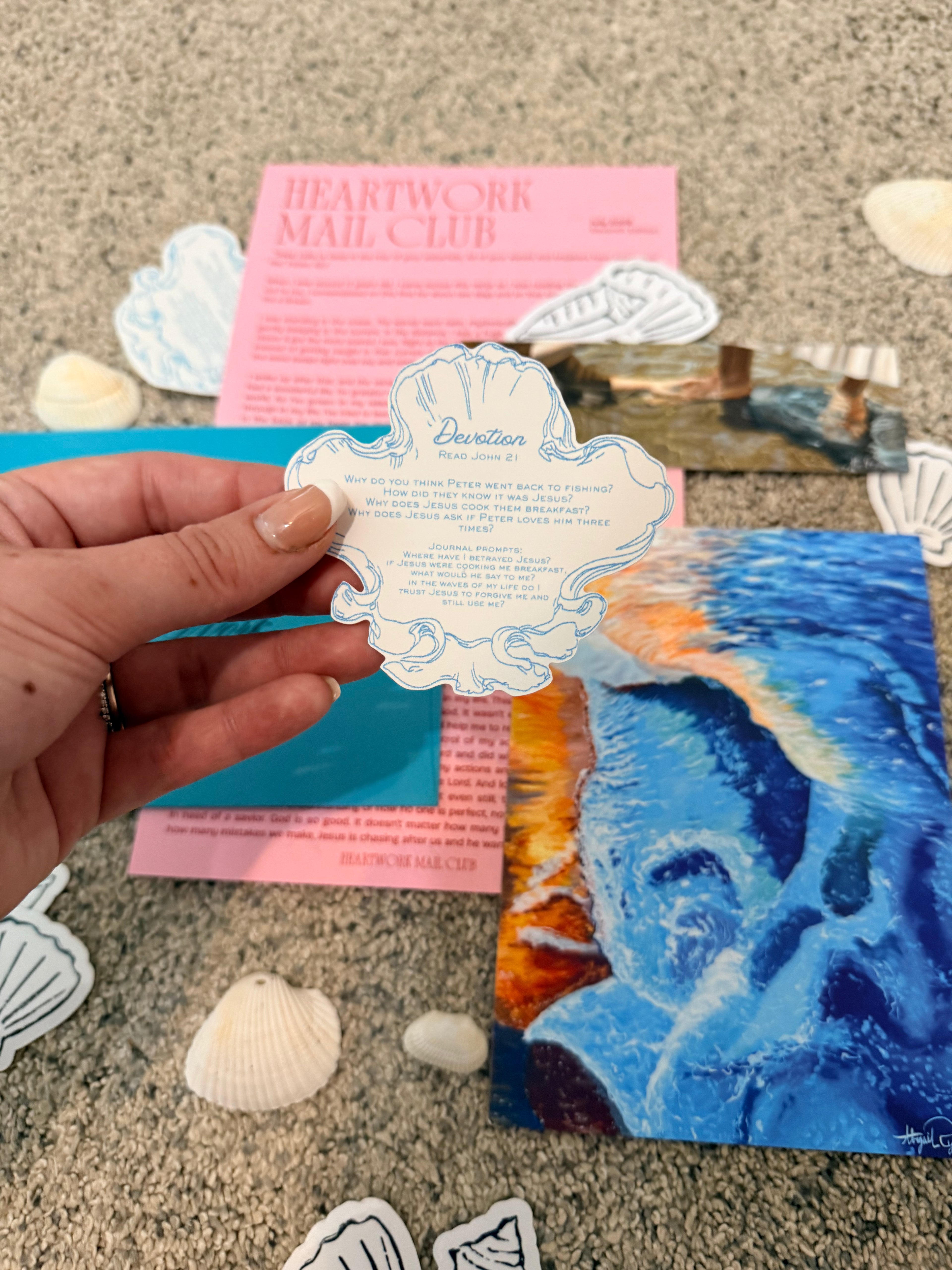July Limited edition Mail Club extras