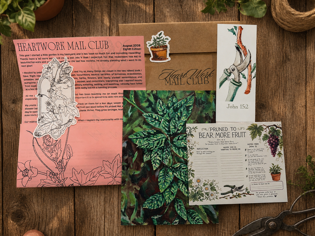 The HeartWork Mail Club - Sent on 5th of each month(SEPTEMBER SIGN UPS OPEN NOW!)