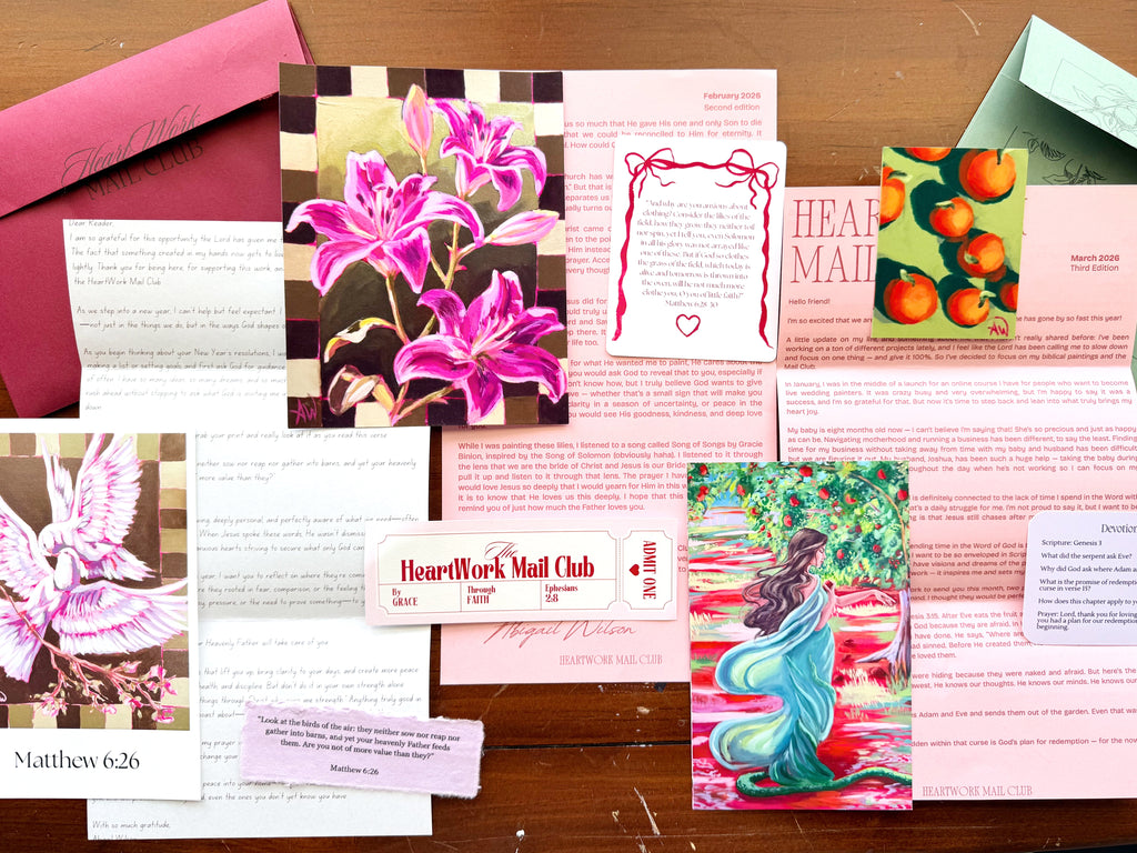 Catch-up (Jan-April) HeartWork Mail Club