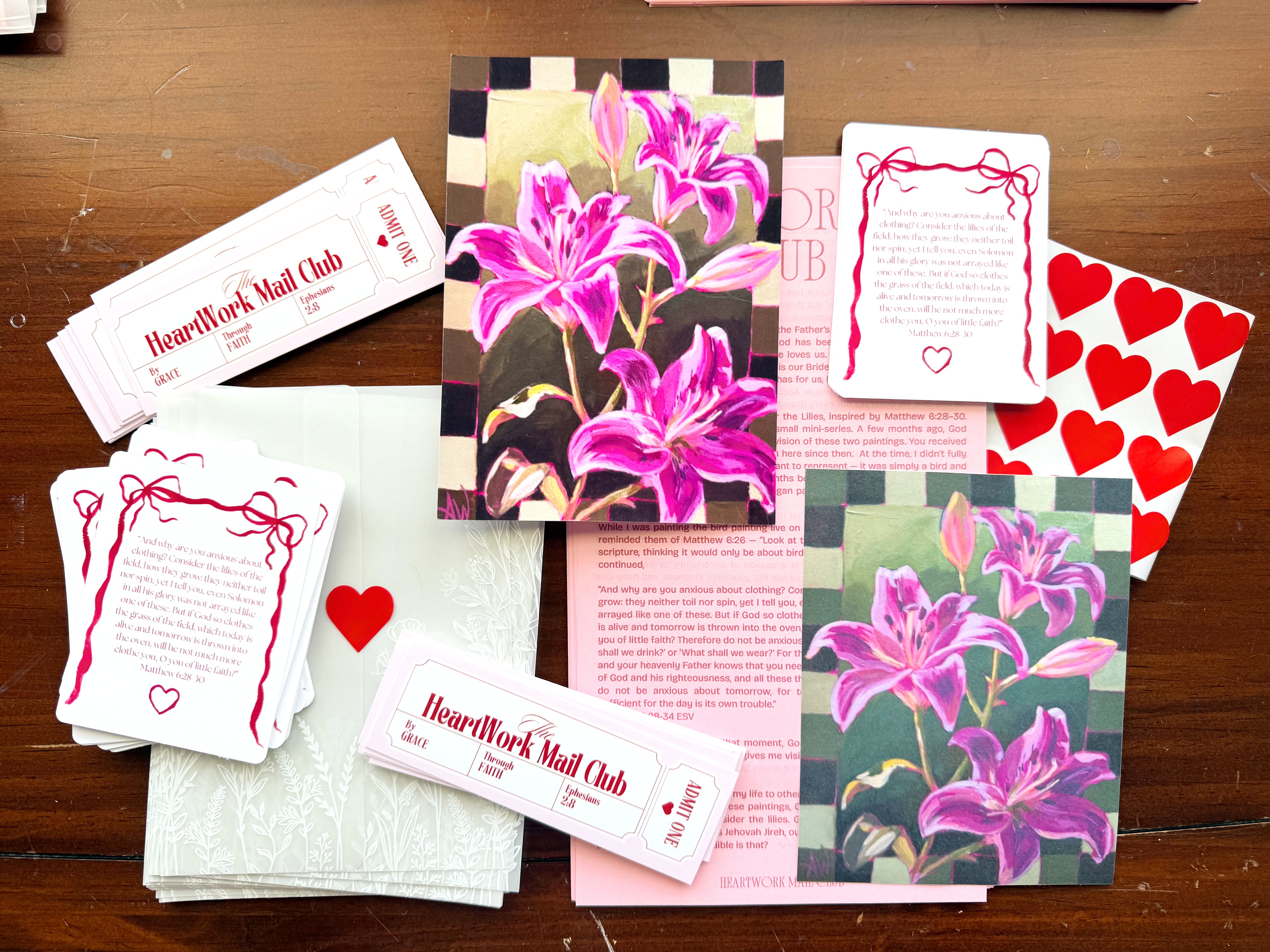 January + February HeartWork Mail Club Bundle