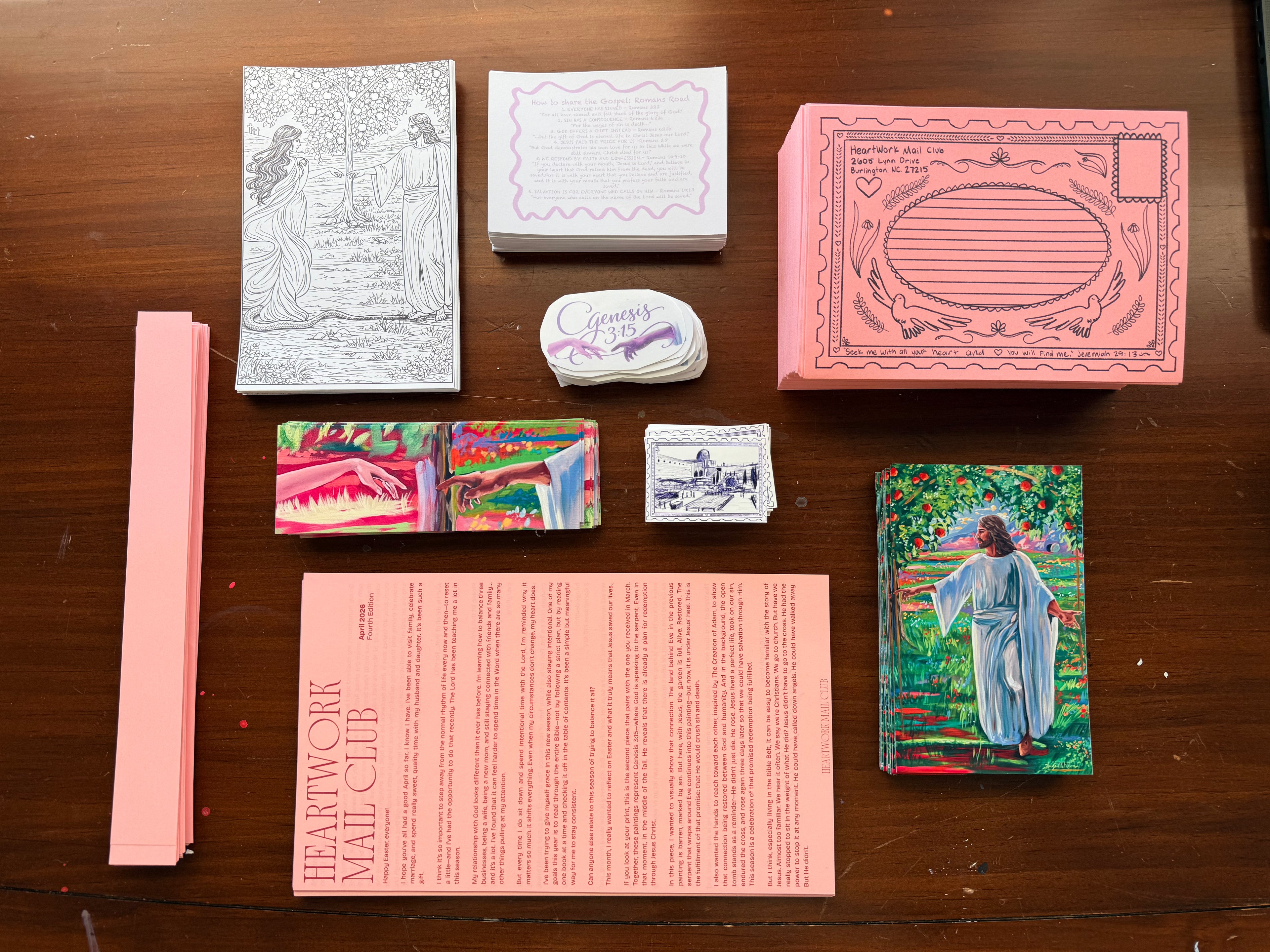 April ONLY Heartwork Mail Club LIMITED