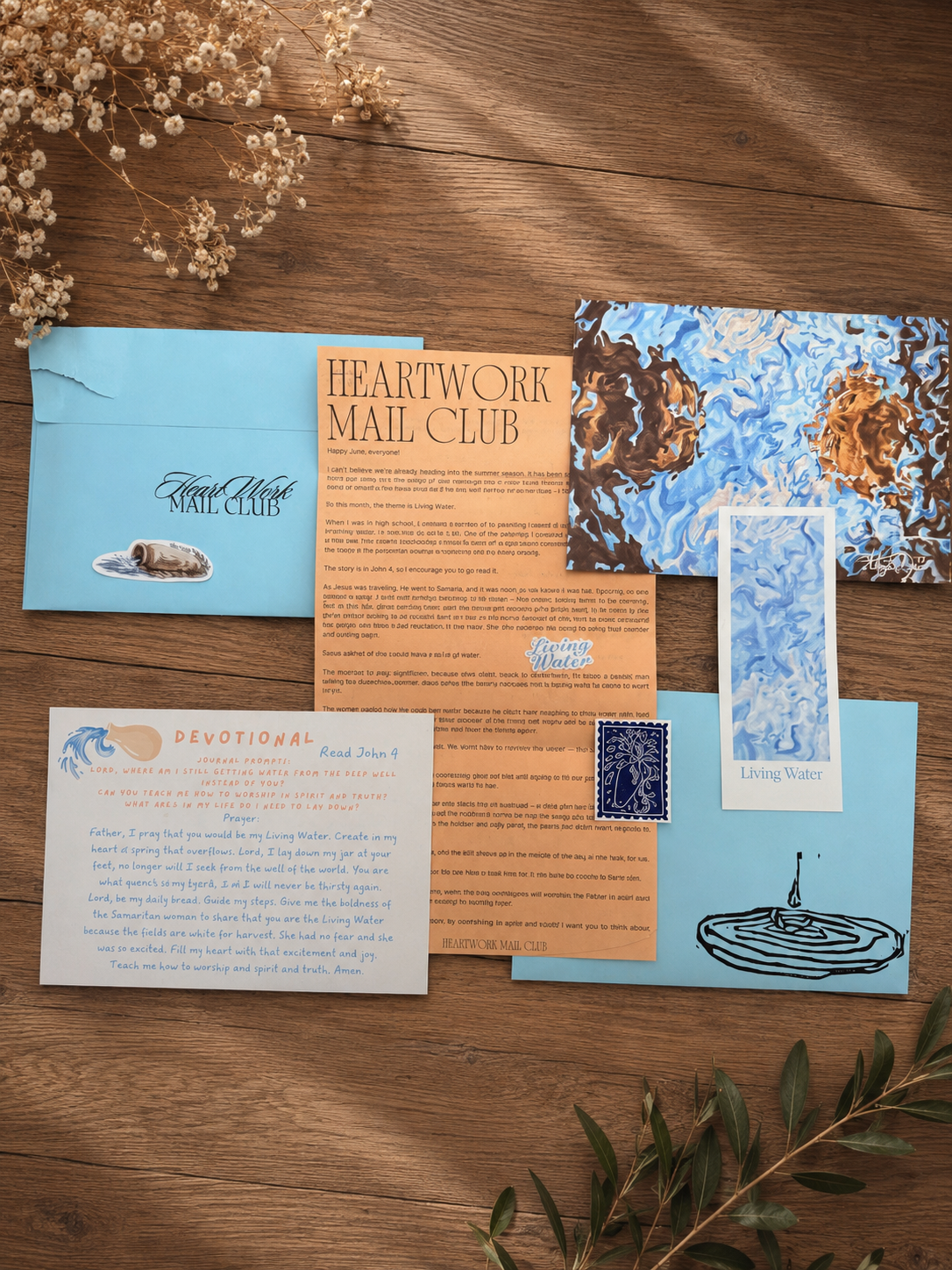 Limited June Edition of Heartwork Mail Club